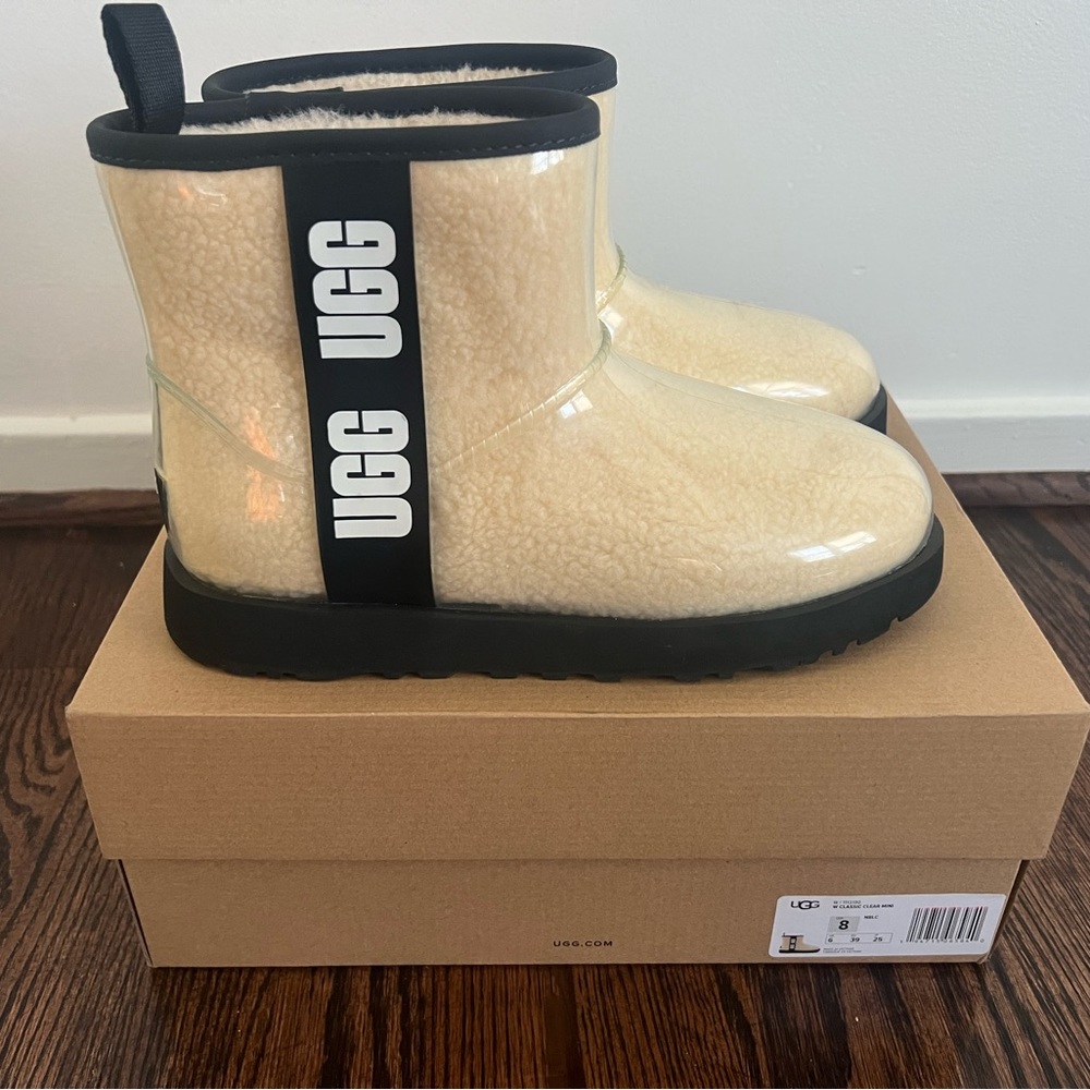 Ugg classic clear mini boots